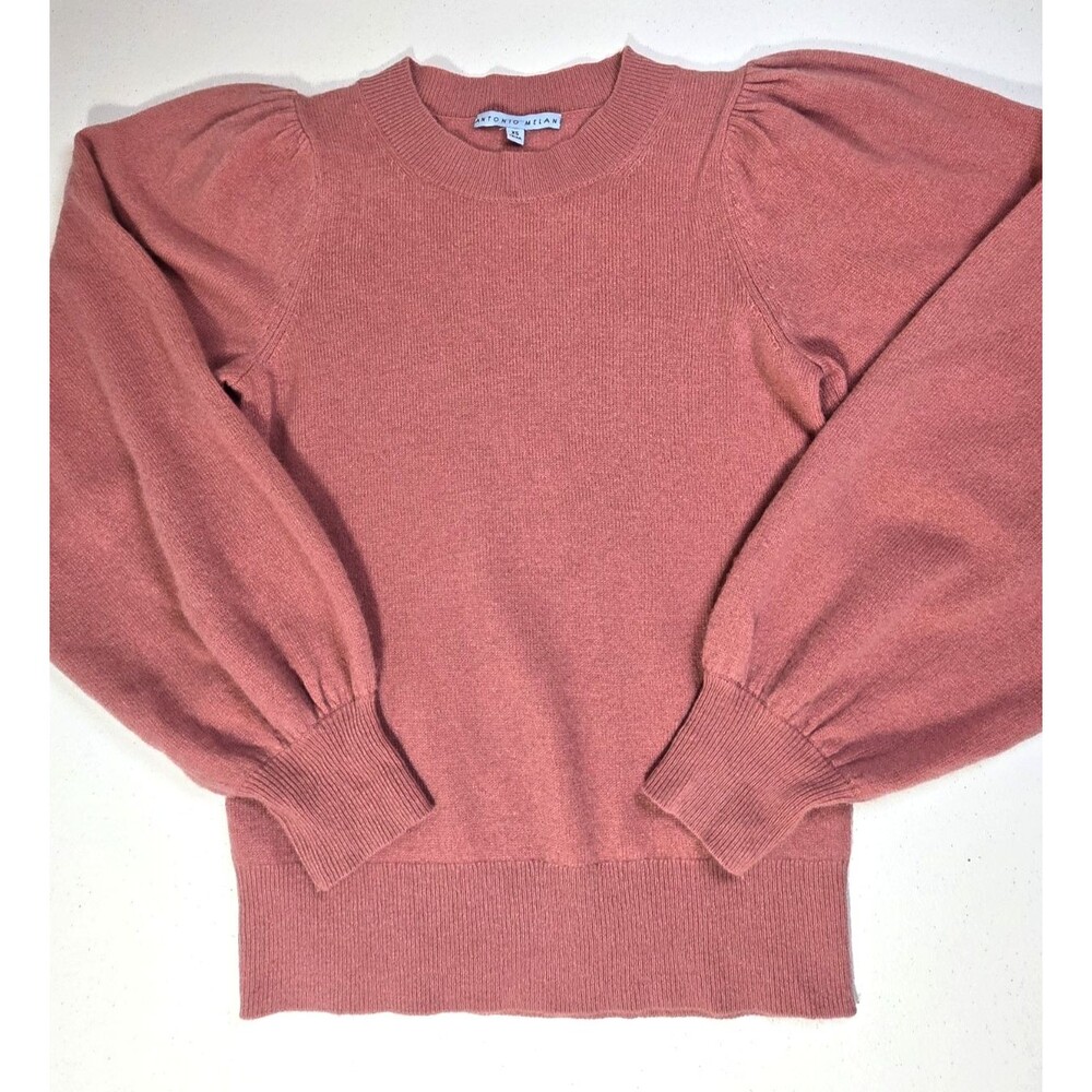 Antonio Melani Sweater X-Small 100% Cashmere Pullover Dusty Rose Color